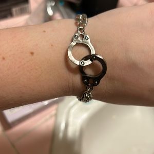 Silver Handcuffs bracelet (I have two if you want matching ones also)